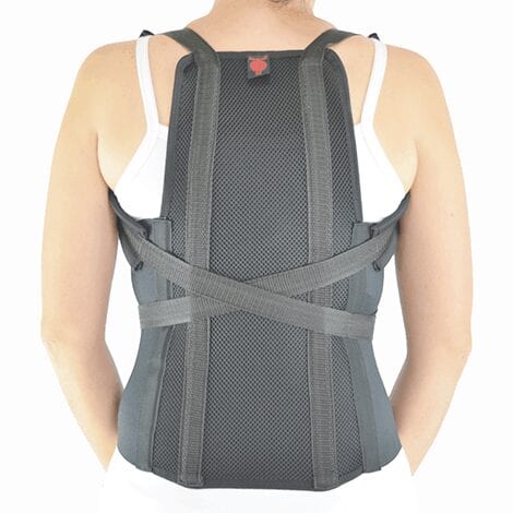 ÓRTESIS FAJA DORSOLUMBAR TIPO MALLA